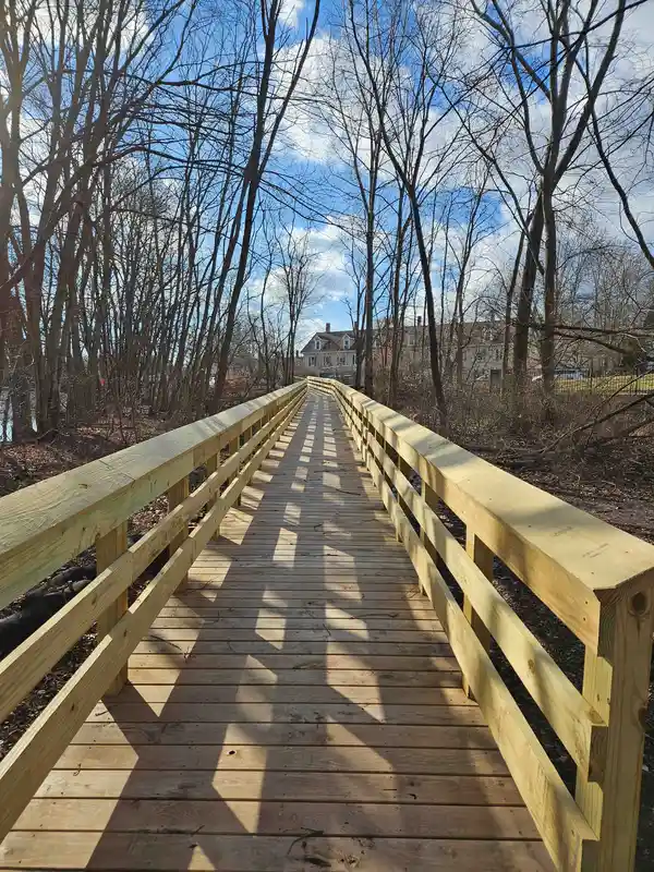 Trail boardwalk