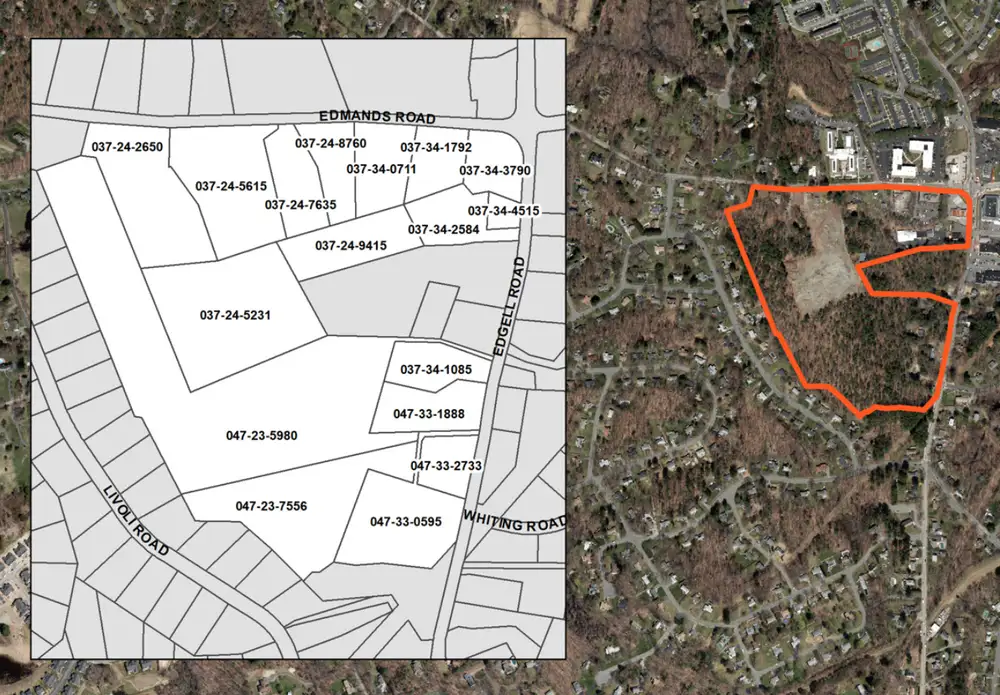 Map of Nobscot parcel